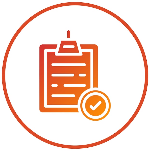 Vectorontwerp Complete Project Icon Style