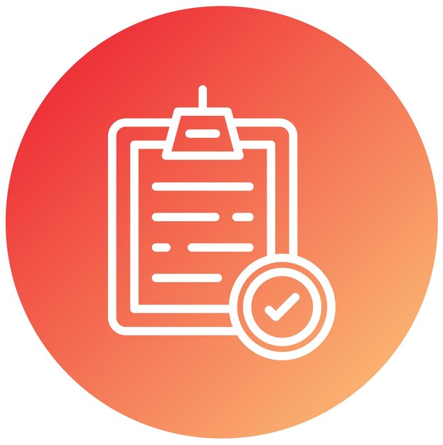 Vectorontwerp Complete Project Icon Style