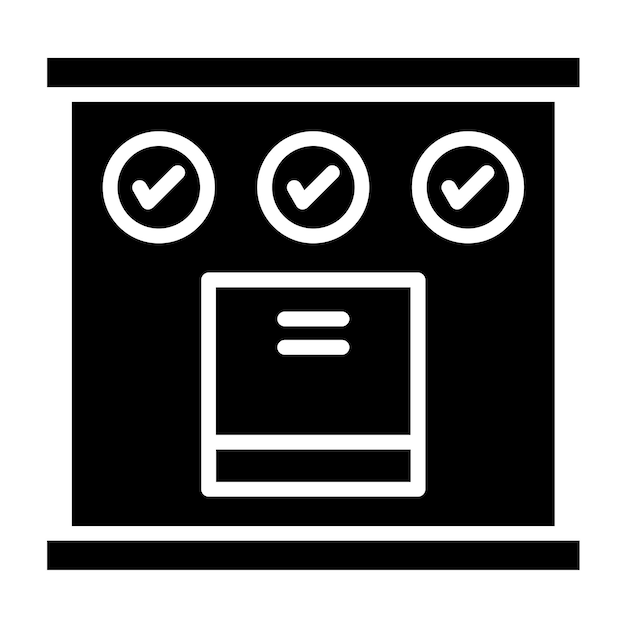Vectorontwerp Complete Project Icon Style