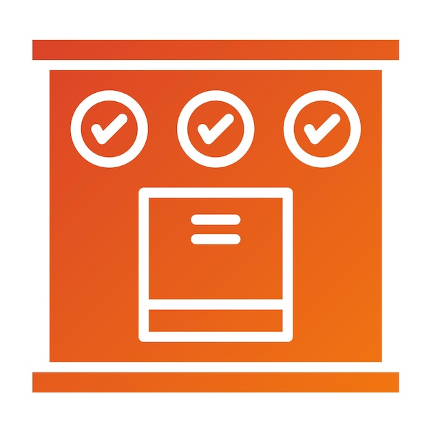Vectorontwerp Complete Project Icon Style