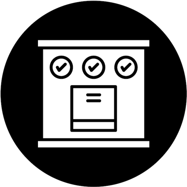Vectorontwerp Complete Project Icon Style