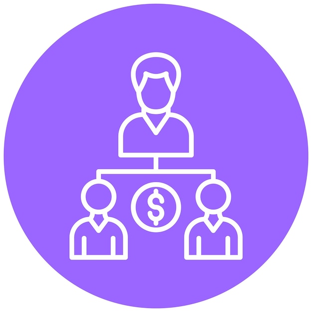 Vectorontwerp Complex Sales Icon Style