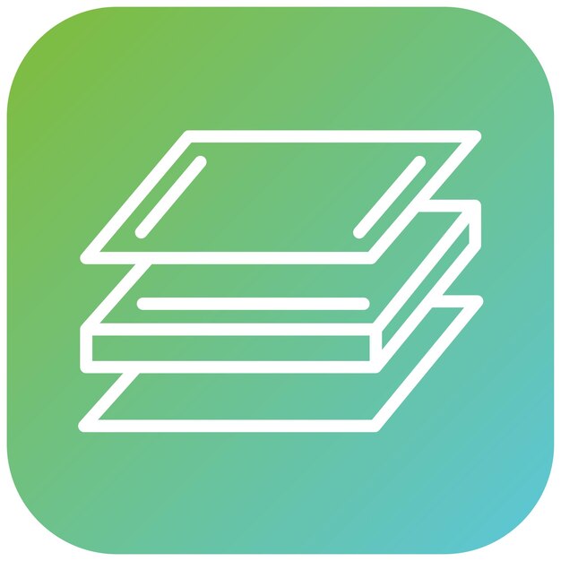 Vectorontwerp Composite Materials Icon Style