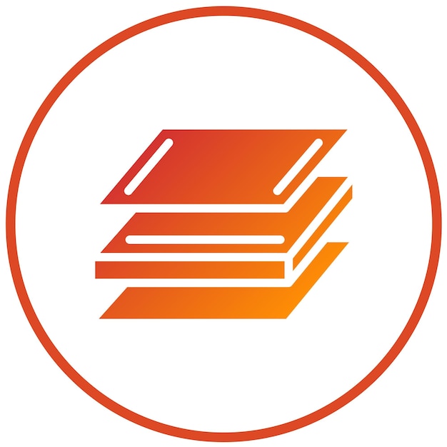 Vectorontwerp Composite Materials Icon Style