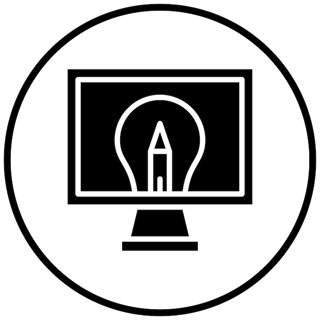 Vectorontwerp Computer Graphic Icon Style