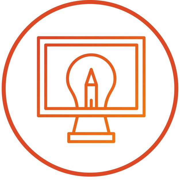 Vectorontwerp Computer Graphic Icon Style