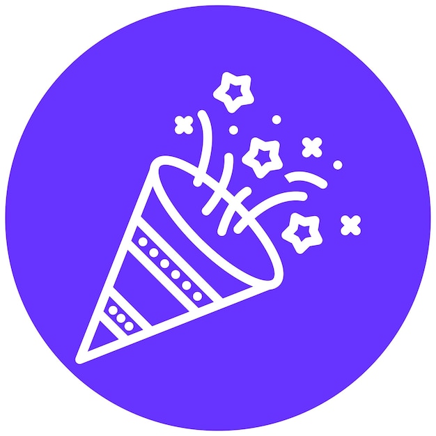 Vectorontwerp Congratulate Icon Style