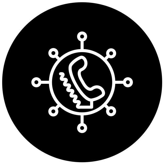 Vectorontwerp Connect Icon Style