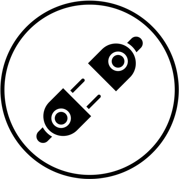Vectorontwerp Connector Icon Style