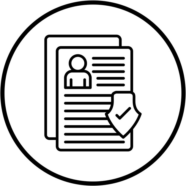 Vectorontwerp Consent Icon Style