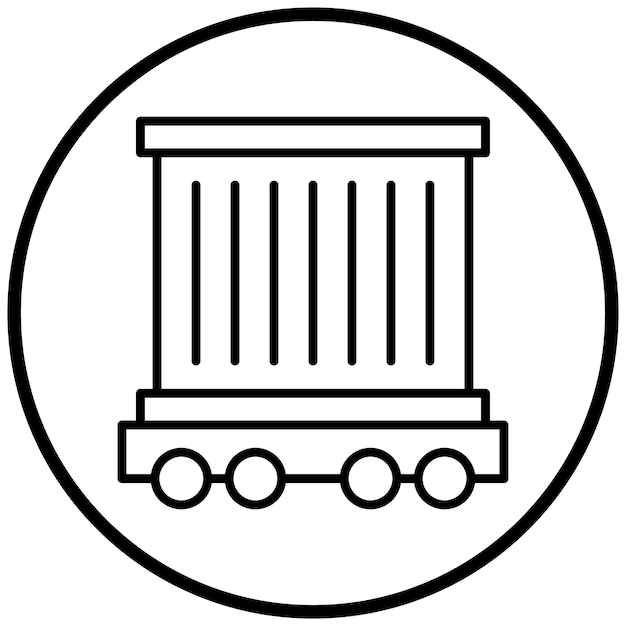 Vectorontwerp Container Icon Style