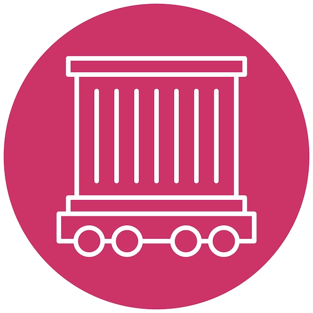 Vectorontwerp Container Icon Style