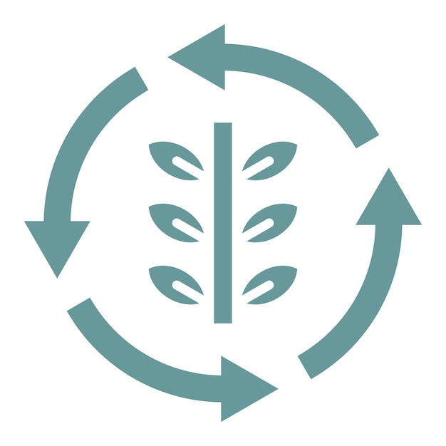Vectorontwerp Continuous Updating Icon Style (Icon stijl voortdurend bijwerken)