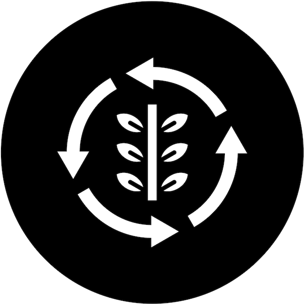 Vectorontwerp Continuous Updating Icon Style (Icon stijl voortdurend bijwerken)