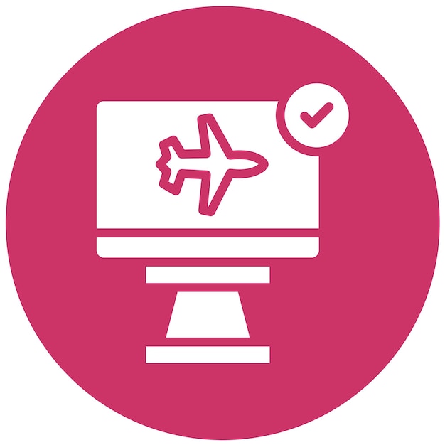 Vectorontwerp Controleer in Icon Style