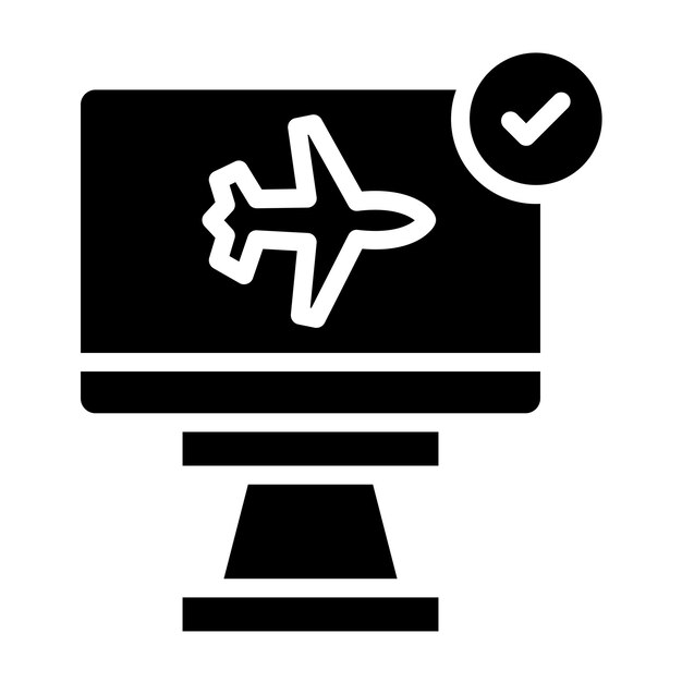 Vectorontwerp Controleer in Icon Style