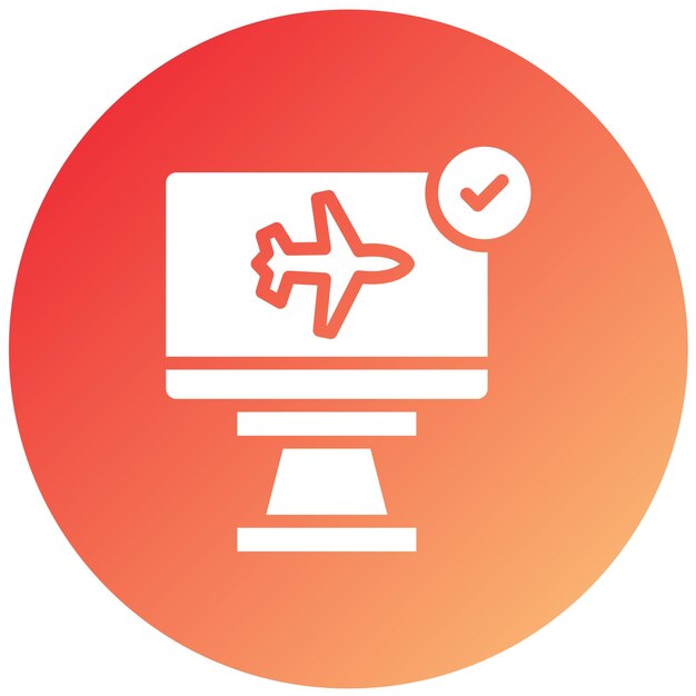 Vectorontwerp Controleer in Icon Style