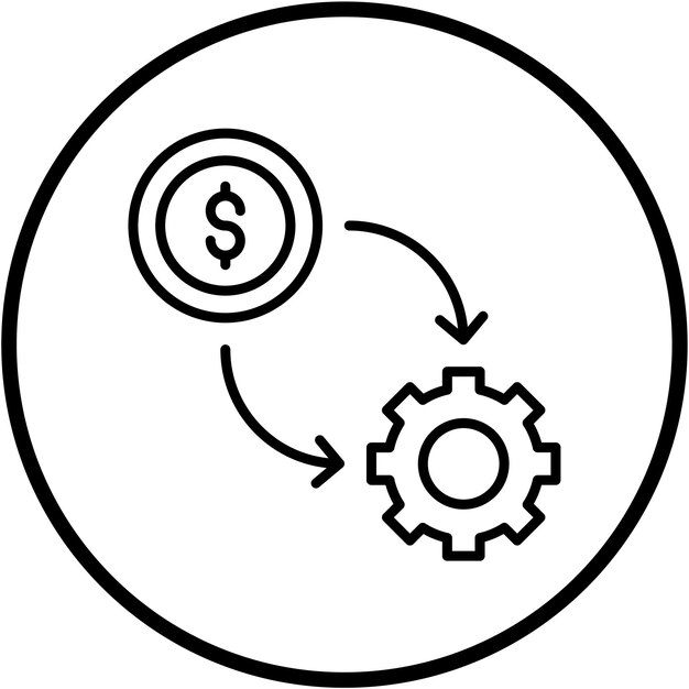 Vectorontwerp Conversie Rate Optimizer Icon Style