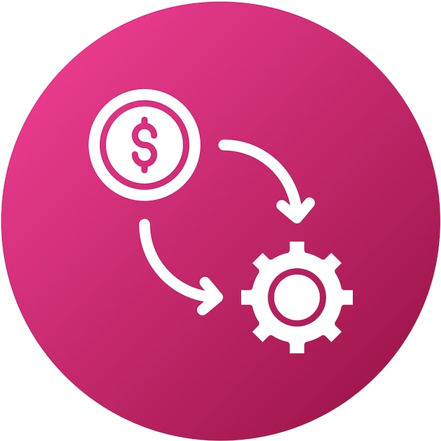 Vectorontwerp Conversie Rate Optimizer Icon Style