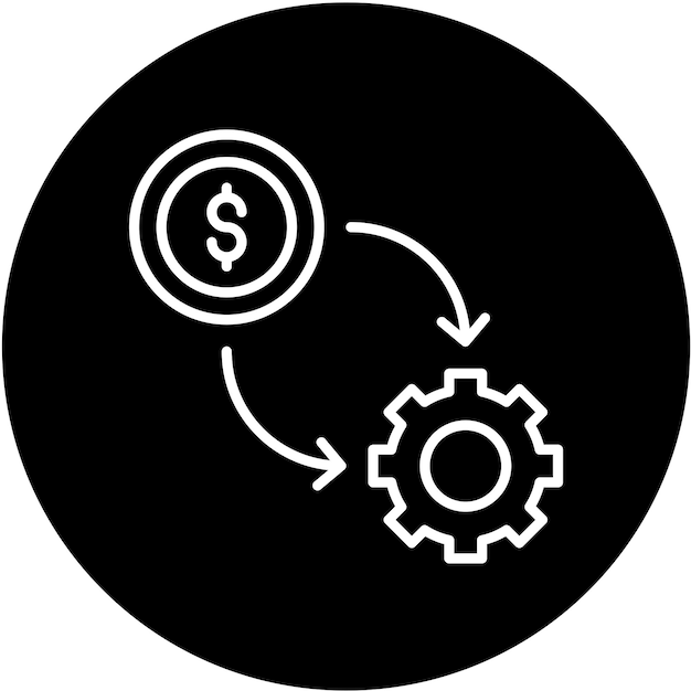 Vectorontwerp Conversie Rate Optimizer Icon Style