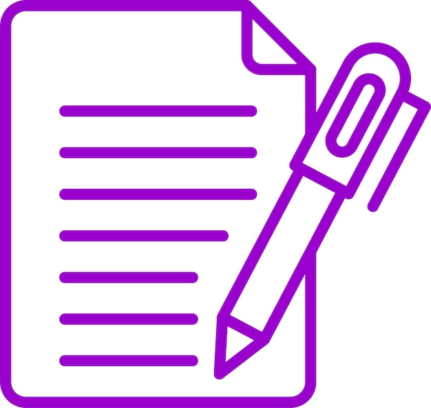 Vectorontwerp Copywriting Icon Style