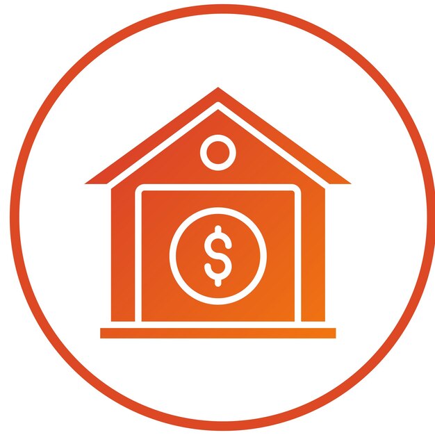 Vectorontwerp Cost of Living Icon Style