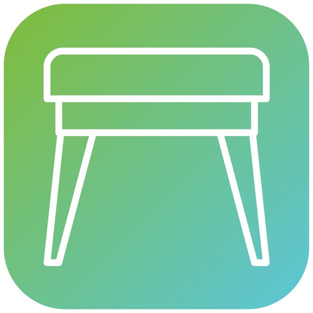 Vectorontwerp Craft Table Icon Style