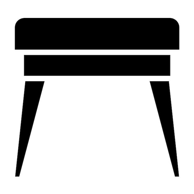 Vectorontwerp Craft Table Icon Style