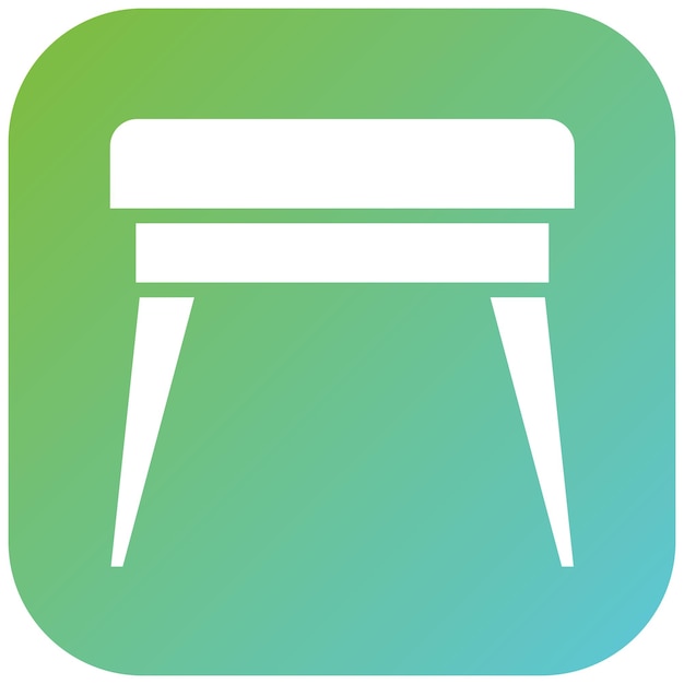 Vectorontwerp Craft Table Icon Style