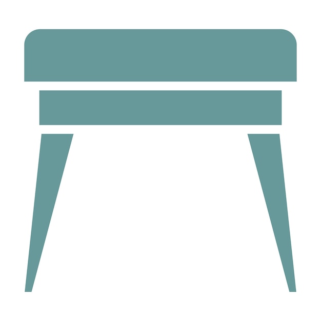 Vectorontwerp Craft Table Icon Style
