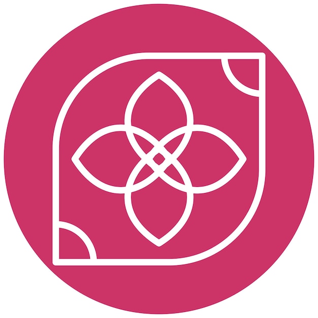 Vectorontwerp Creatieve Nexus Icon Style