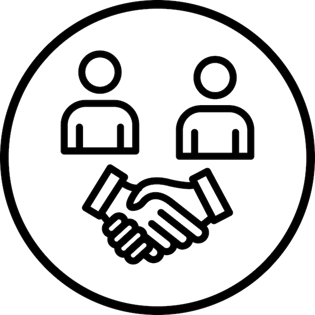 Vectorontwerp Crm Icon Style