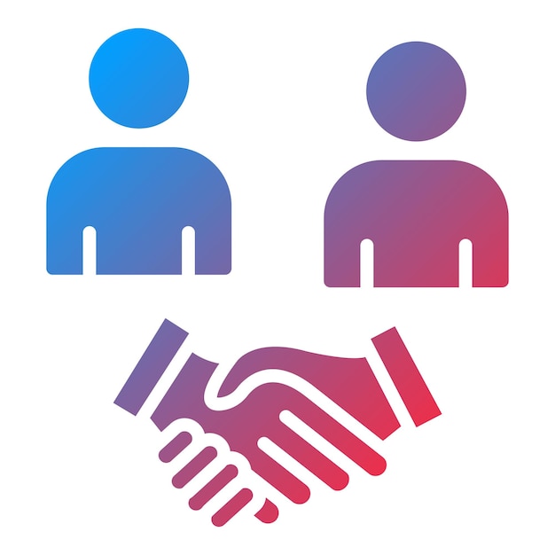 Vectorontwerp Crm Icon Style