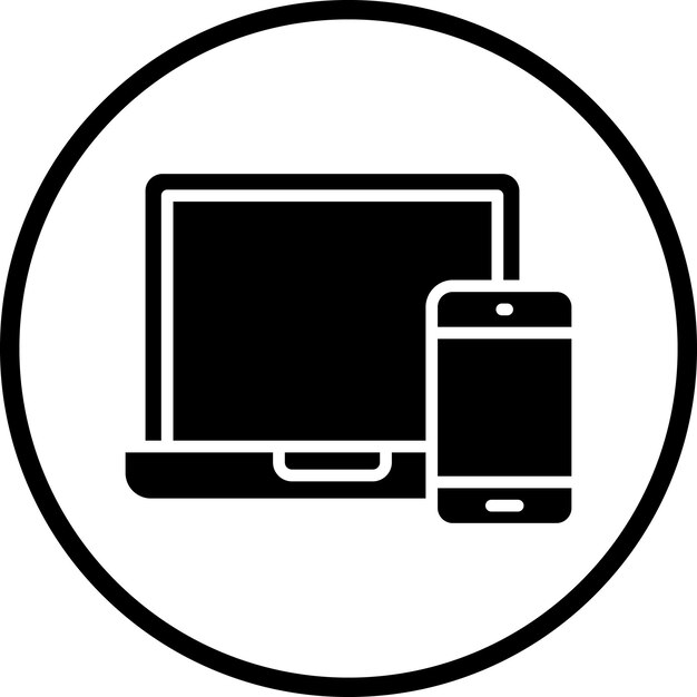 Vectorontwerp Cross Platform Icon Style