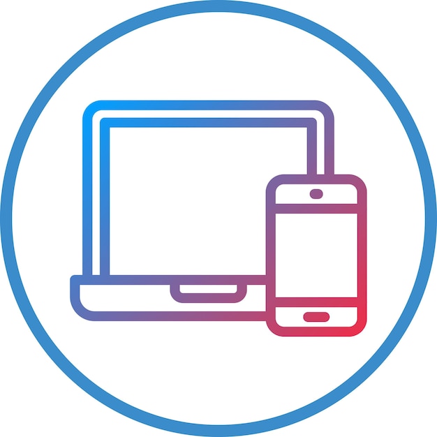 Vectorontwerp Cross Platform Icon Style