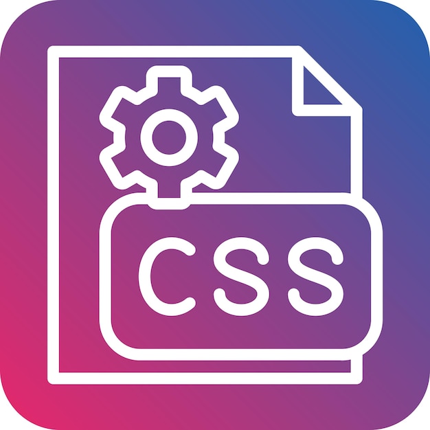 Vectorontwerp CSS-code Icon stijl