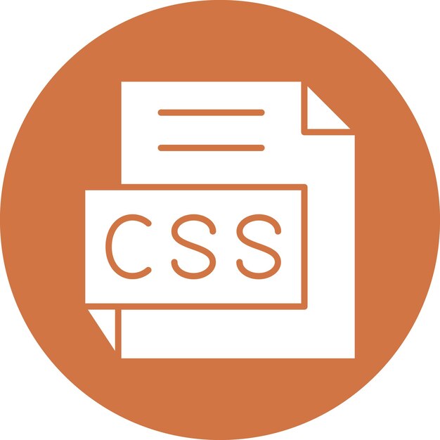 Vectorontwerp CSS Icon Style