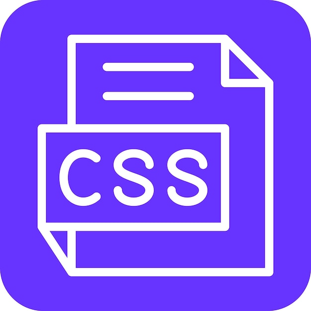 Vectorontwerp CSS Icon Style