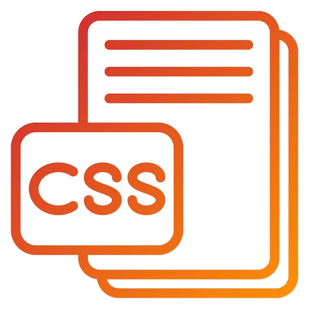 Vectorontwerp CSS Icon Style