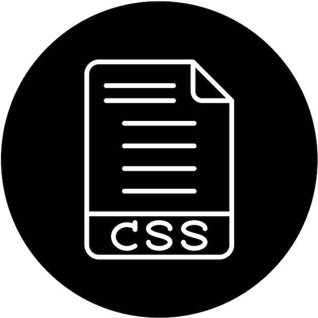 Vectorontwerp CSS Icon Style
