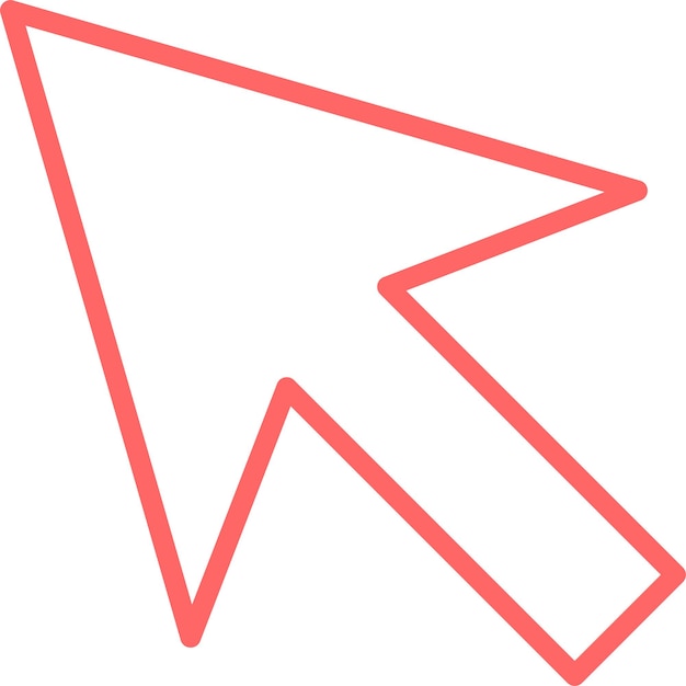 Vectorontwerp Cursor Selectie Icon Stijl