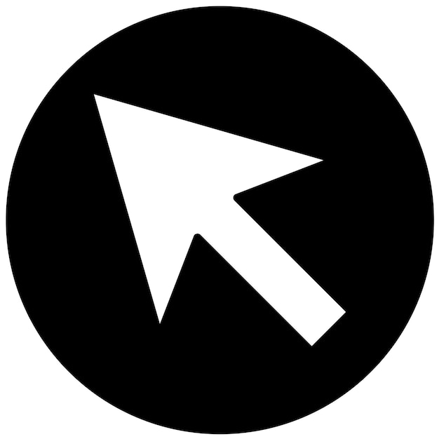 Vectorontwerp Cursor Selectie Icon Stijl