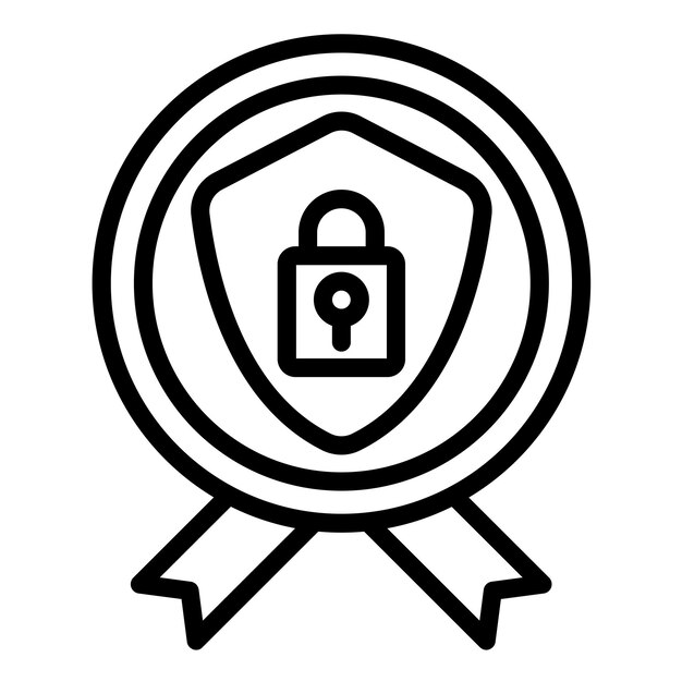 Vectorontwerp Cyber Best Practices Icon Style