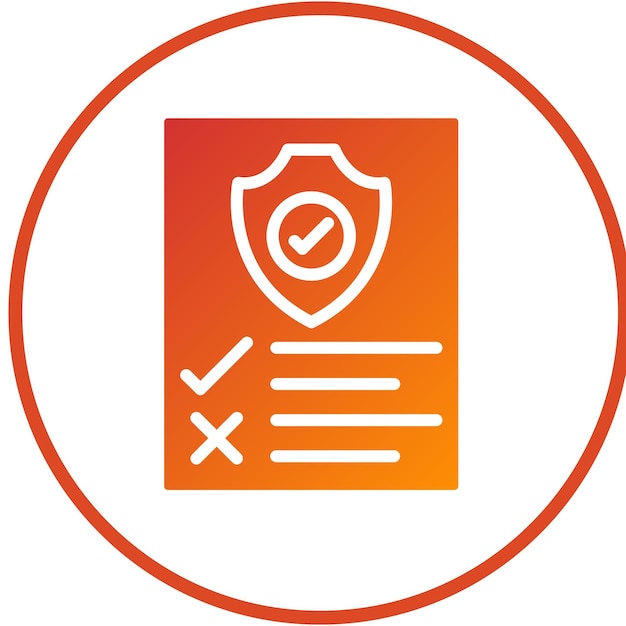 Vectorontwerp Cyber Guidelines Icon Style