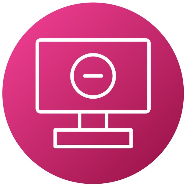 Vectorontwerp Cyber Link Icon Style