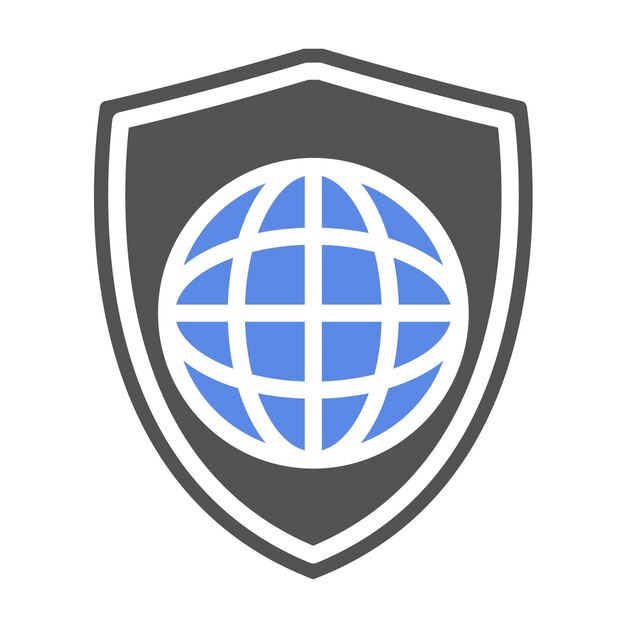 Vectorontwerp Cyber Orb Icon Style