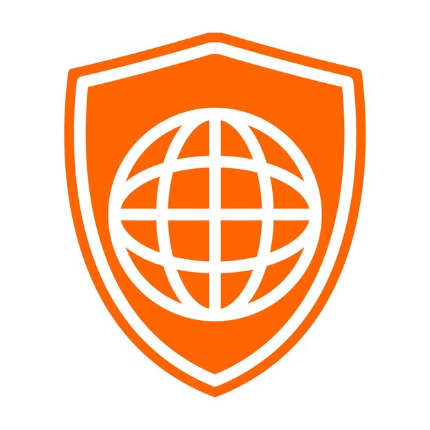 Vectorontwerp Cyber Orb Icon Style