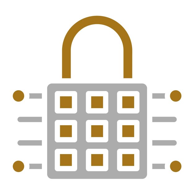 Vectorontwerp CyberMatrix Icon Style