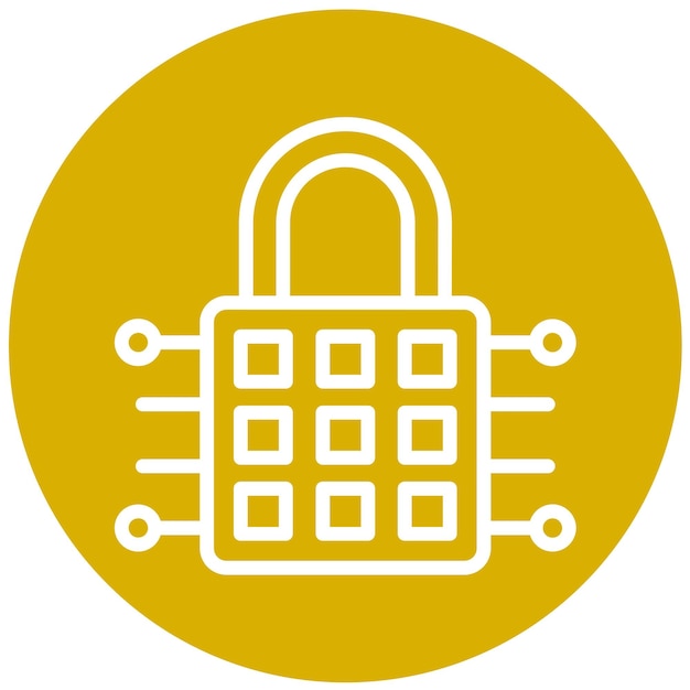 Vectorontwerp CyberMatrix Icon Style