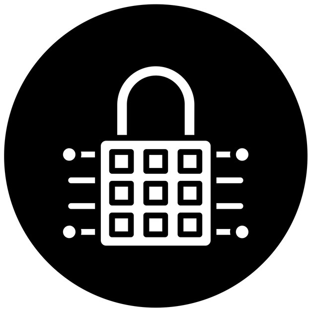 Vectorontwerp CyberMatrix Icon Style